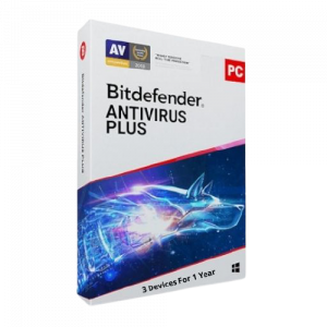 Bitdefender Antivirus Plus 3 Devices For 1 Year