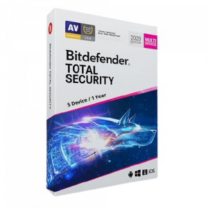 Bitdefender Total Security 5 Devices / 1 Year