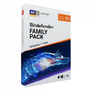 Bitdefender Family Pack 15 Device / 1 Year