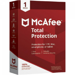 McAfee® Total Protection, 1 Device, 1 Year