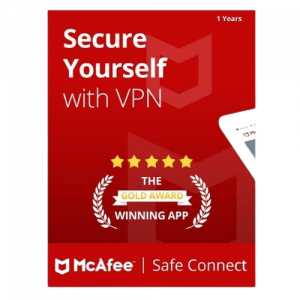 McAfee® Safe Connect VPN Yearly Plan